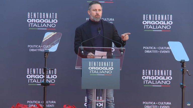 ITALIA| Abascal: «La siniestra manipula y retuerce para lincharme»