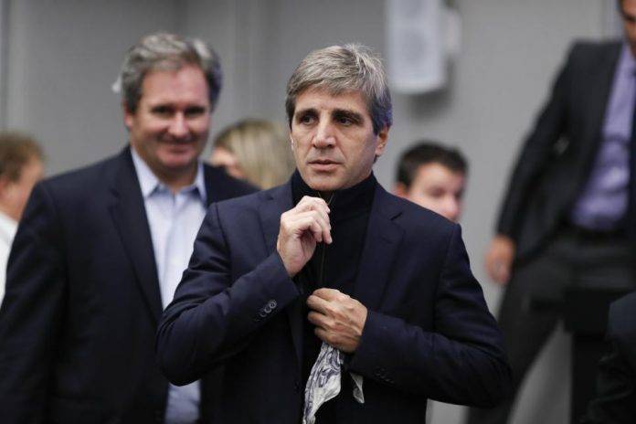 Luís Caputo, ministro de Economía del Gobierno Argentina