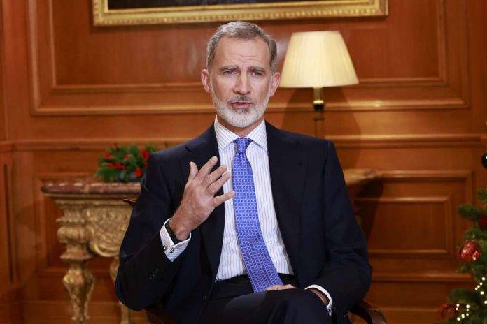 Mensaje de navidad 2023 del rey Felipe VI, centrado en la defensa firme de la Constitución. Lasvocesdelpueblo (2)