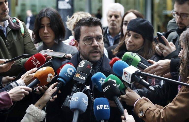 El ultra Pere Aragonés: «Mi teléfono tenía información íntima»