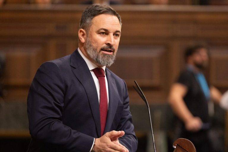 Abascal: «Feijóo se suma al linchamiento contra VOX y contra mí»