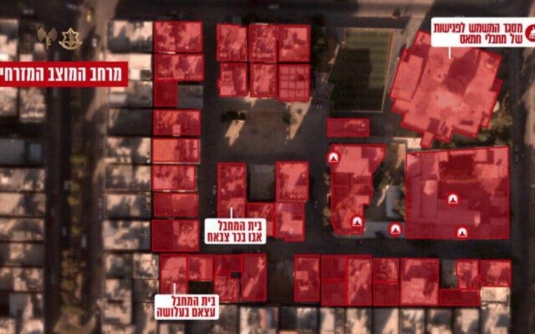 Tzáhal elimina a terroristas bajo tierra en el bastión de Hamás nazi