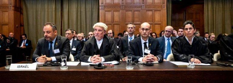 Alemania, Reino Unido, EEUU, Canadá con Israel ante La Haya