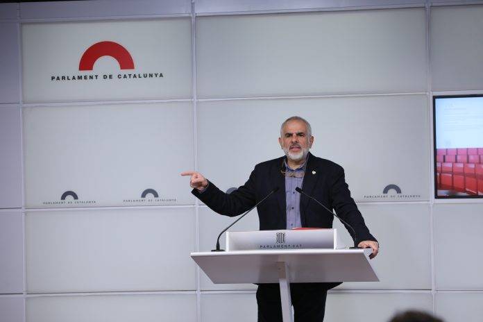 FOTOGRAFÍA. BARCELONA (REINO DE ESPAÑA), 11 DE ENERO DE 2024. El presidente de Ciutadans , Carlos Carrizosa Torres. Lasvocesdelpueblo