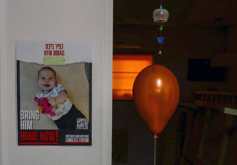 Sin prueba de vida de rehén de Hamás bebé de 8 meses Kfir Bibas