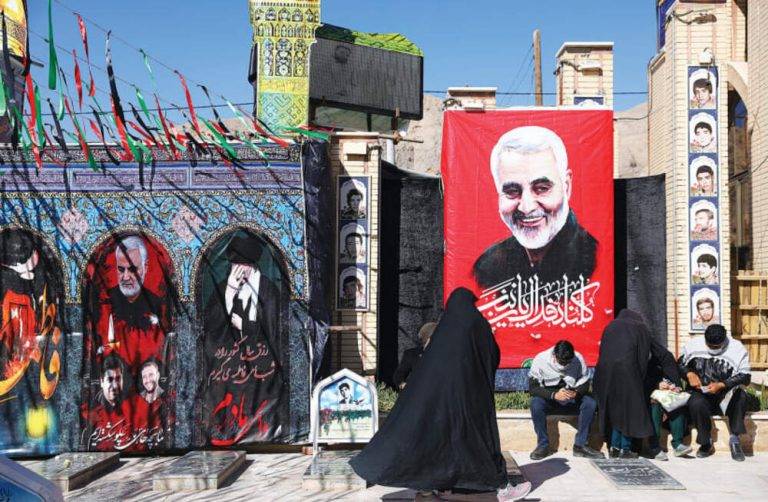 Soleimani deja de descansar en paz en Kerman (Irán) 