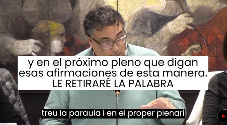 Amenaza con tics machistas de Maurici a edil de VOX Playa de Aro