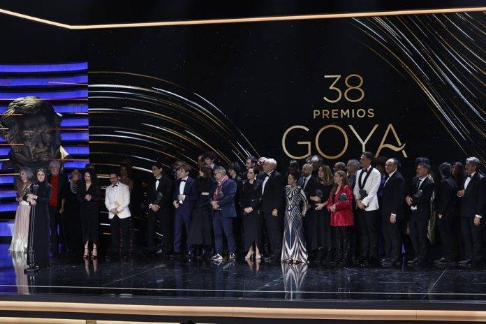 Ceremonia de entrega de los Premios Goya 2024