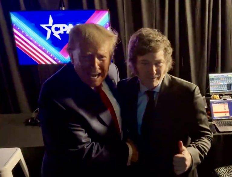 Milei y Trump: «Hacer Agentina grande otra vez» 