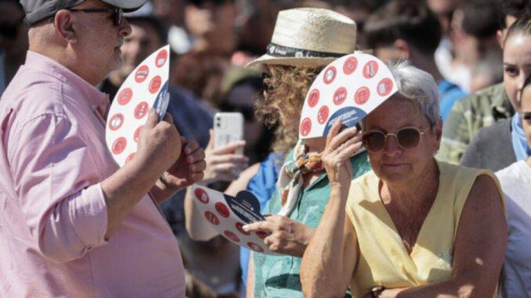 Aumento de temperaturas en España