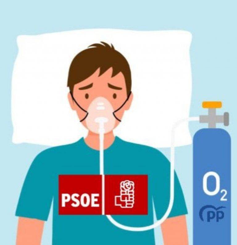 FOTOGRAFÍA. BARCELONA (REINO DE ESPAÑA), 22 DE MARZO DE 2024. Feijóo rompe los Gobierno con VOX y pacta con el PSOE . Detalle de una ilustración de la supervivencia entre las formaciones del bipartidismo corrupto y traidor del Reino de España, Partido Popular de los Gürtels, los 'Majestics', las amnistías criminales de de 24 horas, los indultos, los referéndums separatistas del 9 de noviembre de 2014 y 1 de octubre de 2017 y las proclamaciones de independencia del 10 de octubre y 27 de octubre de 2017, entre otras traiciones de la derechista cobarde progre del amigo del narco gallego, el separatista gallego Alberto Núñez Feijóo; y el Partido Socialista de los Expedientes de Regulación de Empleo (ERE) en Andalucía y los 'Koldos', las amnistías criminales e indultos, las prohibiciones del español-castellano en Cataluña, entre otras traiciones de los rojos progres del líder del sanchismo Pedro Sánchez Pérez-Castejón, dándose oxígeno para la supervivencia del moribundo traidor bipartidismo, verdadero enemigo de España y su pueblo. 