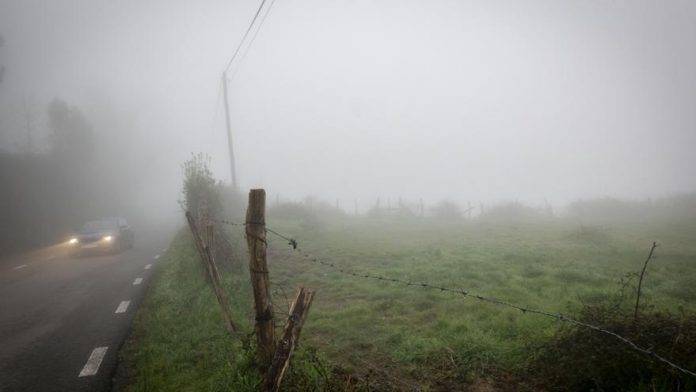Vientos fuertes y chubascos en España