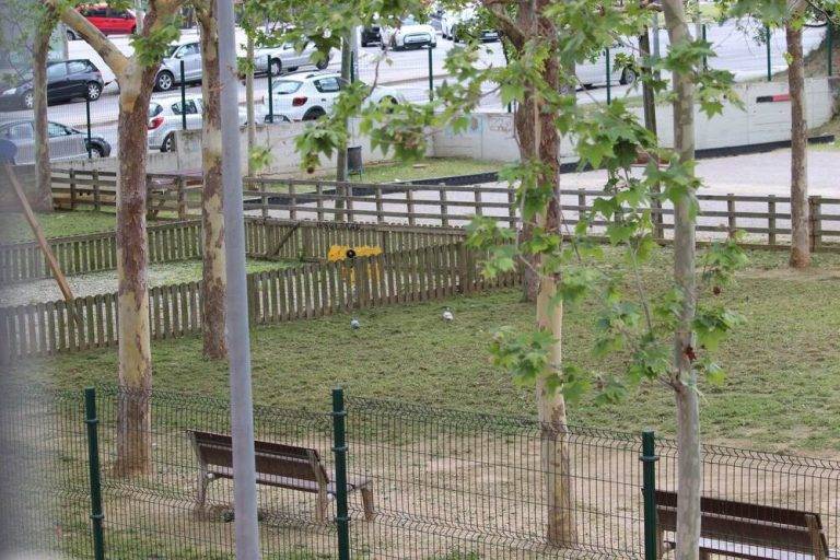FOTOGRAFÍA. SABADELL (CAPITAL COMARCA DEL VALLÉS OCCIDENTAL) BARCELONA (REINO DE ESPAÑA), 25 DE ABRIL DE 2024. Heladas débiles y descenso de temperaturas en España. Tarde de primavera, con cielos cubiertos y nubosos, en el parque de la barriada obrera de Can Rull, junto a la carretera de Tarrasa, en la capital de la comarca del Vallés Occidental, Sabadell, en la provincia de Barcelona (Cataluña) Reino de España. Lasvocesdelpueblo (Ñ Pueblo)