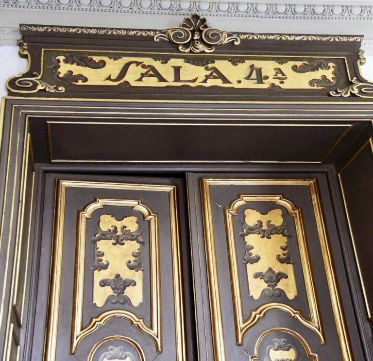 FOTOGRAFÍA. MADRID (REINO DE ESPAÑA), 31 DE MAYO DE 2024. Cuestión prejudicial del TS ante TJUE sobre temporalidad abusiva. Detalle de la Sala 4 del Tribunal Supremo. Lasvocesdelpueblo (Ñ Pueblo)