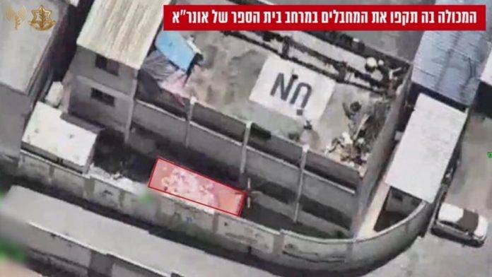 FOTOGRAFÍA. GAZA (PALESTINA), 07 DE JUNIO DE 2024. El Ejército de defensa de Israel mata a terroristas palestinos en la ONU. Los terroristas yihadistas palestinos del grupo de terroristas asesinos y violadores de niñas Hamás -registrados en la zona de una escuela de la Agencia de Naciones Unidas para los Refugiados Palestinos (UNRWA) en Shati, en el norte de la Franja de Gaza, fueron todos "eliminados en un preciso ataque aéreo" durante una operación conjunta de las Fuerzas de Defensa de Israel (FDI) y el Shin Bet (servicio de inteligencia y seguridad general interior de Israel). Tzáhal/Lasvocesdelpueblo (Ñ Pueblo)
