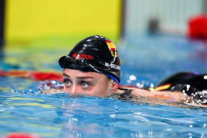 Mireia Belmonte García (Badalona, 10 de noviembre de 1990) FOTOGRAFÍA. PALMA DE MALLORCA (REINO DE ESPAÑA), 22 DE JUNIO DE 2024. Mireia fuera de los JJOO de París.- Lo que al principio fue una sospecha se acabó convirtiendo en un secreto a voces; y ahora ya en una certeza, después de certificar que ha reventado la burbuja y que Mireia Belmonte García (Badalona, 10 de noviembre de 1990) no estará en los próximos Juegos de París, los que hubieran sido sus quintos en la historia. Consejo Superior de Deportes/Lasvocesdelpueblo (Ñ Pueblo)