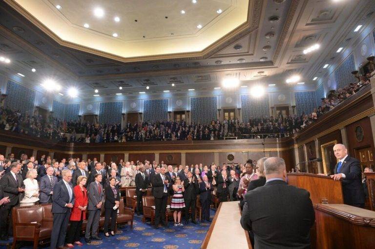 El Capitolio agradece a Israel y Netanyahu 