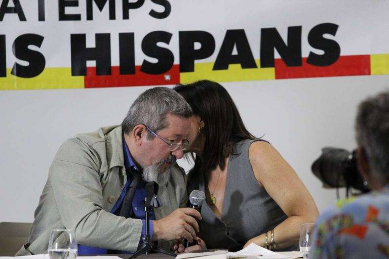 FOTOGRAFÍA. BARCELONA (CATALUÑA) REINO DE ESPAÑA, 06 DE JULIO DE 2024. Fotos X Congreso de SOMATEMPS: Patriotismo para el siglo XXI. Destacadas fotos X Congreso de SOMATEMPS: Patriotismo para el siglo XXI, son imágenes de la segunda jornada, sábado 6 de julio. Programa. 9:30 horas. Apertura del espacio. 10:00 - 10:45. Presentación del libro «La España que querernos» de José Calvo Sotelo, a cargo del eurodiputado de VOX, Jorge Buxadé Villalba; 10:45 - 11:45. «¿Qué podemos aprender de China en la Hispanidad?» por Santiago Armesilla. 11:45 - 12:00. Descanso. 12:00 - 13:00. «Catolicismo y Patria», por el P. Gabriel Calvo Zarraute. 13:00 - 14,00. Mesa redonda, «Patriotismo para el siglo XXI», con la intervención de Santiago Armesilla y Gabriel Calvo Zarraute, dirigida por Jaime Serrano. 14:00 - 17:00. Descanso. 16:30. Apertura del espacio. 17:00 - 18:00. «Refundando el patriotismo: una apertura al hispanismo» por Fernando Paz Cristóbal, y presentada por la portavoz del grupo Municipal de VOX en el Ayuntamiento de Tarrasa (Barcelona) y vocal de SOMATEMPS, Alicia Tomás Martínez. 18:00 - 18:15. Descanso. 18:15 - 18:45. Pase del documental: «Somatemps: diez años de combate». 18:45 - 19:45. «Apátridas: psicopatología del nacionalismo» por Javier Barraycoa Martínez, presidente de SOMATEMPS, y presentada por la portavoz del grupo Municipal de VOX en el Ayuntamiento de Tarrasa (Barcelona) y vocal de SOMATEMPS, Alicia Tomás Martínez. 19:45. Clausura del X Congreso de Catalanitat Hispánica de SOMATEMPS catalans Hispans. Lasvocesdelpueblo (Ñ Pueblo)