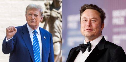 FOTOGRAFÍA. WASHINGTON (ESTADOS UNIDOS DE AMÉRICA, 12 DE AGOSTO DE 2024. Debate Trump vs Elon Musk en marco de las elecciones presidenciales estadounidenses de noviembre de 2024. Trump vuelve a Twitter con un debate con Musk que peta a X.- Combo de fotografías de archivo del expresidente y actual candidato republicano a las elecciones presidenciales de Estados Unidos, Donald John Trump (i), y el magnate y propietario de la red social X, Elon Musk. Efe