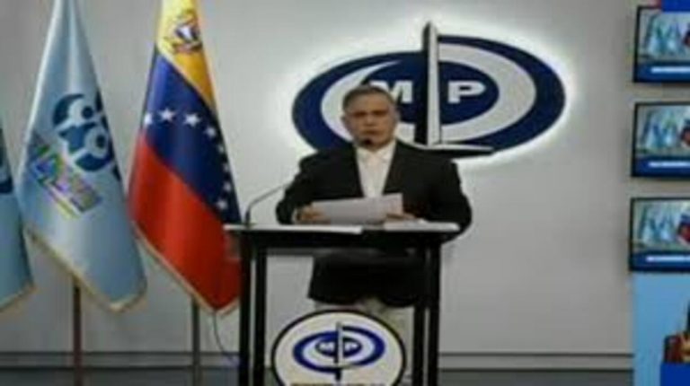 FOTOGRAFÍA. CARACAS (VENEZUELA), 23 DE AGOSTO DE 2024. Detalle de la imagen de una de las herramientas de persecución de la dictadura comunista chavista en la República Bolivariana de Venezuela, la Fiscalía General corrupta chavista, titular del comunista chavista Tarek William Saab, individuo totalitario que ejerce de "fiscal general". Captura Vídeo/lasvocesdelpueblo (Ñ Pueblo)