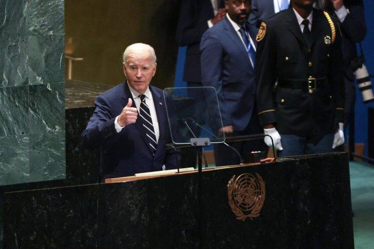 FOTOGRAFÍA. Naciones Unidas (Nueva York) Estados Unidos de América, miércoles 25 de septiembre de 2024 (Efe).- El presidente de Estados Unidos, Joe Biden, avisó este miércoles que una guerra a gran escala "es posible" en Oriente Medio, aunque insistió en su apuesta por la diplomacia para resolver el conflicto. Efe