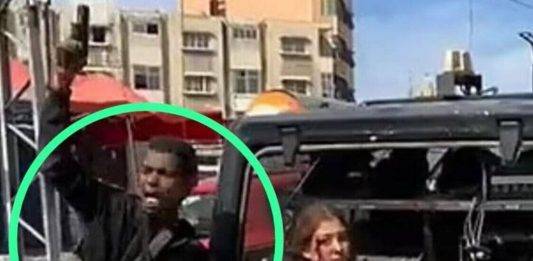 FOTOGRAFÍA. GAZA (FRANJA DE GAZA) PALESTINA, 07 DE OCTUBRE DE 2023: fecha de la fotografía; fecha de los hechos relacionados: Jerusalén (Israel), 12 de septiembre de 2024. El Ejército de defensa de Israel ha eliminado ya a más de 2.000 terroristas en Rafah (Franja de Gaza), entre ellos el asesino y violador islamista del ISIS Hamás (i) que secuestró a la joven mujer israelí Naama Levy (d) la mañana del 7 de octubre de 2023. "El terrorista que secuestró a Naama Levy la mañana del 7 de octubre fue eliminado ayer (miércoles, 11 de septiembre de 2024)", confirmaron hoy fuentes de inteligencia militar de la Tierra Santa.
