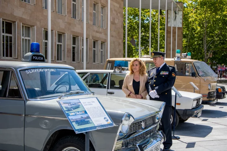 FOTOGRAFÍA. LOGROÑO (LA RIOJA) REINO DE ESPAÑA), 11 DE JUNIO DE 2024. La inestabilidad continuará el martes con chubascos y tormentas.- La Policía Nacional ha homenajeado este lunes a cinco agentes heridos o asesinados por ETA que estaban destinados o afincados en La Rioja, dentro del acto conmemorativo del Día de las Víctimas del Terrorismo en este cuerpo, en Logroño. Efe