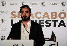 Incertidumbre en «Se Acabó La Fiesta» tras la prisión de su financiador por estafa FOTOGRAFÍA. REINO DE ESPAÑA, 09 DE JUNIO DE 2024. La Audiencia Nacional admite las denuncias contra Alvise Pérez (Luís Pérez Fernández) por "estafa piramidal" con criptomonedas (Madeira Invest Club) . Audiencia de Sevilla pide investigar a Luís Pérez Fernández (Alvise Pérez) por descubrimiento y revelación de secretos.- El ex-asesor de Ciutadans Partit de la Ciutadanía Ciudadanos (Cs) y eurodiputado del partido político Se Acabó La Fiesta (SAF), Luís Pérez Fernández (Alvise Pérez), durante una rueda de prensa. Efe