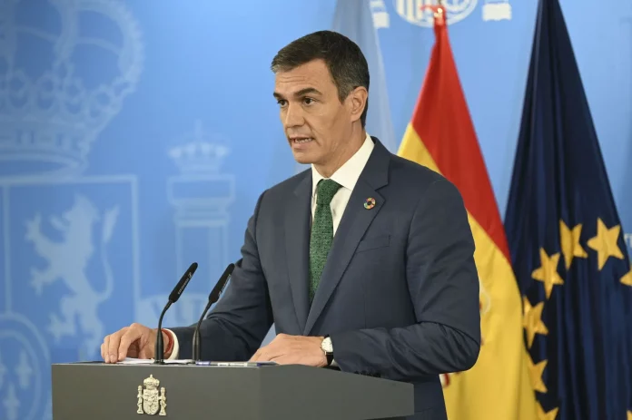 FOTOGRAFÍA. Nueva York (estados unidos de América), miércoles 25 de septiembre de 2024 (Lasvocesdelpueblo y Agencias).- El presidente del Gobierno español, Pedro Sánchez, reiteró este miércoles la necesidad de que el Gobierno venezolano haga públicas las actas de las elecciones del 28J en ese país, pero a la espera de ello aseguró que España no reconocerá como presidente a Edmundo González para no quebrar la unidad europea. Efe