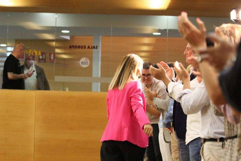 FOTOGRAFÍA. SALOU (PROVINCIA DE TARRAGONA) CATALUÑA (REINO DE ESPAÑA), 14 DE SEPTIEMBRE DE 2024. Gran demostración de fuerza de Vox en Salou en su gran acto público, "Para que Cataluña siga siendo Cataluña". En él participan la portavoz del Grupo Municipal en el Ayuntamiento de Salou y diputada provincial, Ana Belén Rodríguez Ros; el presidente del Comité Ejecutivo Provincial (CEP) de Vox y diputado número uno por la provincia al Parlament de Catalunya, Sergio Macian de Greef; el diputado número uno por Barcelona al Congreso de los Diputados, Juan José Aizcorbe Torra; y el secretario general de Vox, presidente del Grupo Parlamentario en la cámara catalana, quien fue, ha sido y continuará siendo el blanco de la antiEspaña y el socialismo azul, Ignacio Garriga Vaz de Conceiçao. Lasvocesdelpueblo (Ñ Pueblo)