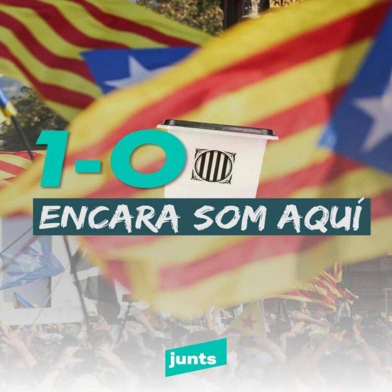 FOTOGRAFÍA. BARCELONA (REINO DE ESPAÑA), 30 DE SEPTIEMBRE DE 2024. La derechista cobarde separatista Junts per Catalunya (JxCat) publica así su manifiesto 'propia' por falta de acuerdo entre las fuerzas secesionista de pactar un texto en el 7º aniversario del ataque de los sepa-ratas contra la democracia en Cataluña cuyo desenlace fue trágico para su llamado "PROCÉS" aunque con el tiempo, los sepa-ratas han necesitado la ayuda necesaria de sus compinches comunistas, progresistas e incluso hasta la ayuda de la derechista cobarde estafadora nuevo socialismo azul de Génova 13 de Madrid para volver a las instituciones. Gracias al Tribunal Supremo y Tribunal Superior de Justicia de Catalunya (Consejo General del poder Judicial) algunos de sus principales jefes, como Carles Puigdemont Casamajó, Dolors Bassa Coll, Raül Romeva Roure, Antonio Comín Oliveres o Oriol Junqueras Vies, van a seguir pagando caro su desafío de 2017 al Estado de Derecho. Junts per Catalunya (JxCat)/Lasvocesdelpueblo (Ñ Pueblo)