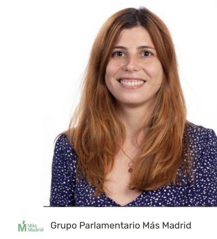 FOTOGRAFÍA. MADRID (REINO DE ESPAÑA), 25 DE OCTUBRE DE 2024. Más Madrid ha cesado de sus cargos a la diputada de esa formación en la Asamblea de Madrid Loreto Arenillas Gómez (en la imagen), a la que diversos testimonios acusan de haber mediado para evitar acusaciones de violencia machista contra Íñigo Errejón Galván. Asamblea de Madrid/Lasvocesdelpueblo (Ñ Pueblo)