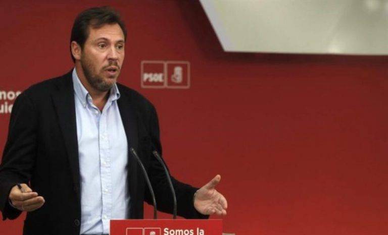 FOTOGRAFÍA. MADRID (REINO DE ESPAÑA), 23 DE OCTUBRE DE 2017. Óscar Puente sobre Caso Koldo El que la haga que la pague y estoy tremendamente tranquilo. El portavoz de la Ejecutiva del PSOE, Óscar Puente, durante la rueda de prensa ofrecida hoy. Efe.