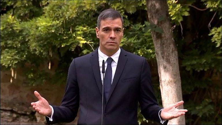 FOTOGRAFÍA. ROMA (ITALIA), 11 DE OCTUBRE DE 2024. Pedro Sánchez: "Con mi Gobierno no va a haber impunidad" y "quien la haga la paga". El presidente del Gobierno, Pedro Sánchez, ha explicado este viernes que el ex ministro José Luis Ábalos le informó de la "visita privada" de la vicepresidente venezolana Delcy Rodríguez a España. "A mí efectivamente el exministro Ábalos me informó de esta visita privada de la vicepresidente Delcy Rodríguez a España" y que cuando el Gobierno se percató de que había sanciones que la impedían pisar suelo europeo se canceló esa visita. Captura vídeo Efe/Lasvocesdelpueblo (Ñ Pueblo)