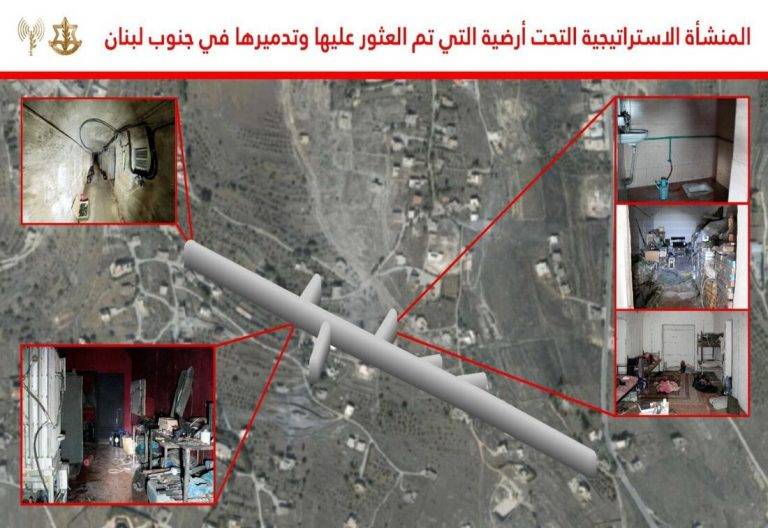 FOTOGRAFÍA. SUR DEL LÍBANO (LÍBANO), 26 DE OCTUBRE DE 2024. Con 400 toneladas de explosivos, las los guerreros santos de las las Fuerzas de Defensa de israel (FDI) integrantes del Ejército de defensa de la Tierra Santa (Tzáhal) descubren y destruyen una instalación subterránea estratégica para Hezbolá (Hezbollah) en el sur del Líbano. Tzáhal/Lasvocesdelpueblo (Ñ Pueblo)