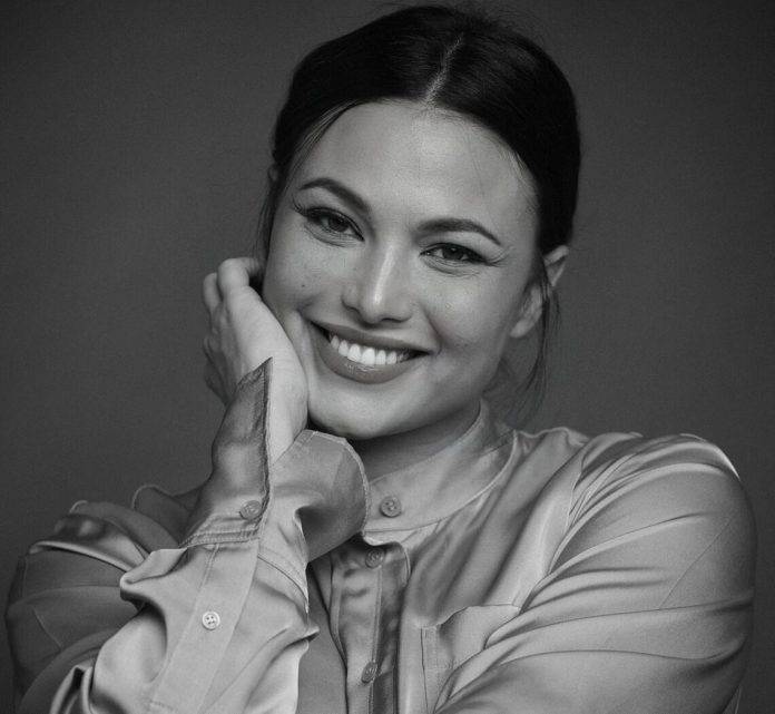 FOTOGRAFÍA. CASTELLÓN (COMUNIDAD VALENCIANA) REINO DE ESPAÑA, 07 DE OCTUBRE DE 2024. Detalle de la joven española actriz y presentadora de televisión y madre separada, Elisa Mouliaá Ruiz de Elvira, en una imagen reciente en su red social Facebook con fecha lunes 7 de octubre de 2024. Elisa Mouliaá Ruiz de Elvira/Lasvocesdelpueblo (Ñ Pueblo)