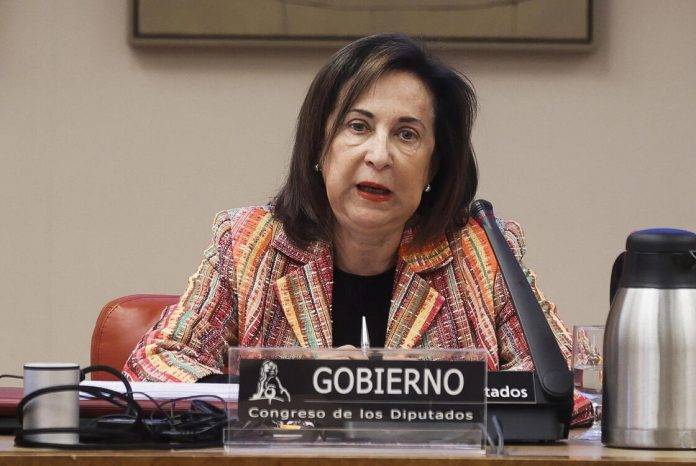 Robles: "Todo el mundo se ha visto superado por la magnitud" de la tragedia de la dana FOTOGRAFÍA. MADRID (REINO DE ESPAÑA), 20 DE MAYO DE 2024. La ministra de Defensa, María Margarita Robles Fernández (Margarita Robles). Efe
