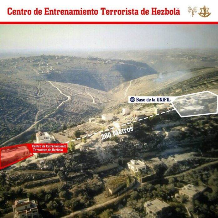 FOTOGRAFÍA. SUR DEL LÍBANO (LÍBANO), 08 DE NOVIEMBRE DE 2024. Las Fuerzas de Defensa de Israel (FDI) del Ejército israelí Tzáhal, que operan en el sur del Líbano, localizaron un centro de entrenamiento del Hezbolá (Hezbollah), situado a unos 200 metros de una base de la la fuerza militar de la Organización de las Naciones Unidas (ONU), los llamados coloquialmente "Cascos Azules", Fuerza Interina de Naciones Unidas en Líbano (FINUL), en inglés, "United Nations Interim Force in Lebanon (UNIFIL)". FDI/Lasvocesdelpueblo (Ñ Pueblo)