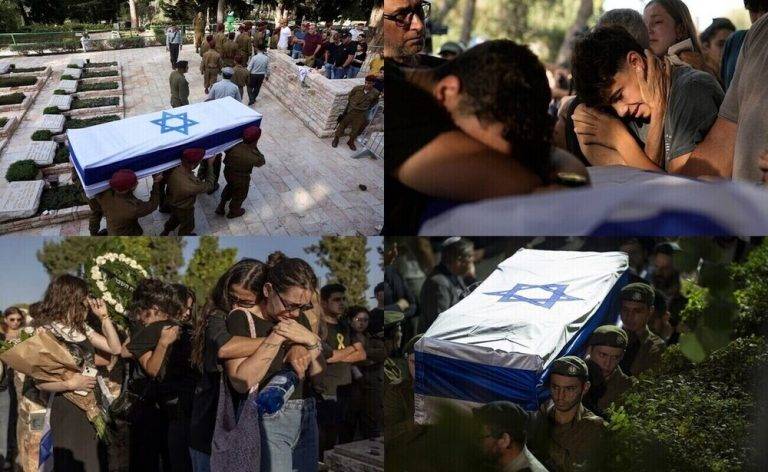 FOTOGRAFÍA. JERUSALÉN/TEL AVIV (ISRAEL), OCTUBRE DE 2024. El mes de octubre 2024 ha sido un terrible mes de bajas en las filas de las Fuerzas de Defensa de Israel (FDI). Ha finalizado octubre, un mes de notables éxitos militares tanto en Gaza y en el Líbano, como también en Judea y Samaria (Cisjordania), pero a un muy alto precio: 56 muertos ante el enemigo islamofascista. Gabriel Yerushalmi/Lasvocesdelpueblo (Ñ Pueblo)