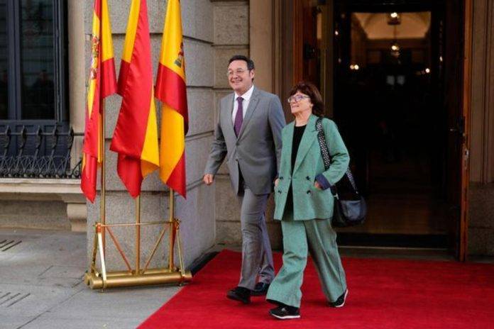 FOTOGRAFÍA. MADRID (COMUNIDAD DE MADRID) REINO DE ESPAÑA, 06 DE DICIEMBRE DE 2024, Celebración del Día de la Constitución en el Congreso de los Diputados, 46 ANIVERSARIO de la Constitución Española del 1978. El fiscal general, Álvaro García Ortiz, tras la celebración de un acto en el Congreso de los Diputados con motivo de la celebración del Día de la Constitución, este viernes en Madrid. Efe