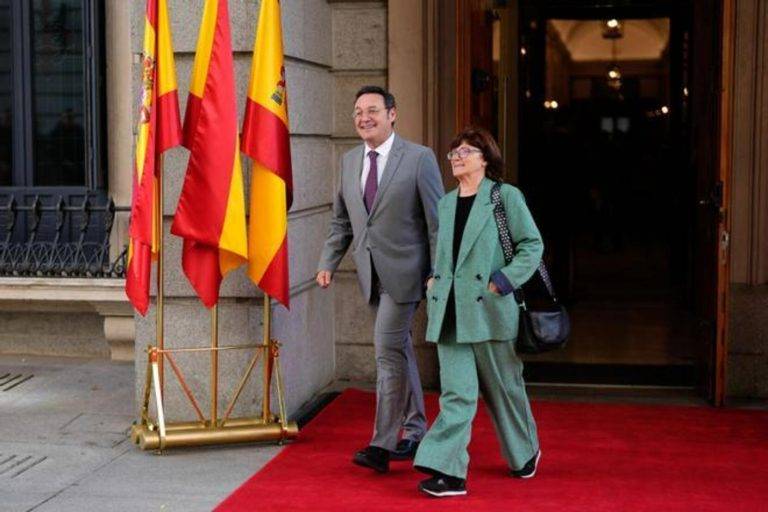FOTOGRAFÍA. MADRID (COMUNIDAD DE MADRID) REINO DE ESPAÑA, 06 DE DICIEMBRE DE 2024, Celebración del Día de la Constitución en el Congreso de los Diputados, 46 ANIVERSARIO de la Constitución Española del 1978. El fiscal general, Álvaro García Ortiz, tras la celebración de un acto en el Congreso de los Diputados con motivo de la celebración del Día de la Constitución, este viernes en Madrid. Efe