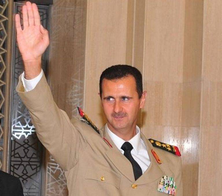 FOTOGRAFÍA. DAMASCO (TURQUÍA), 7 DE SEPTIEMBRE DE 2015. El presidente sirio, Bachar al-Assad. Efe