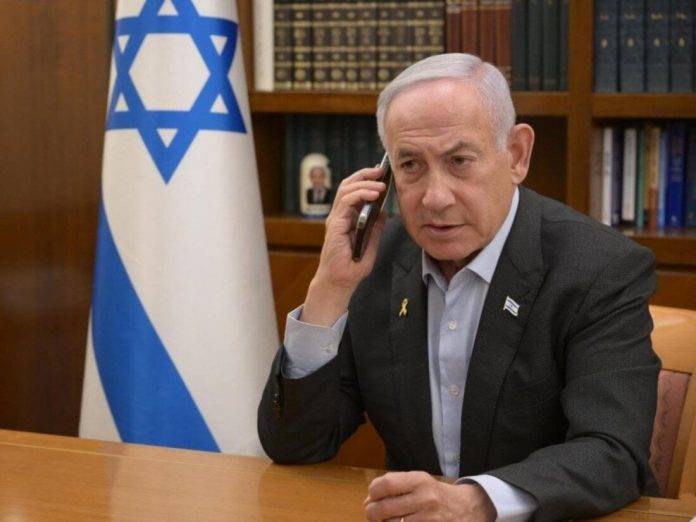 El Primer ministro de Israel, Benjamin Netanyahu FOTOGRAFÍA. JERUSALÉN (ISRAEL), 16 DE ENERO DE 2026. El Primer ministro de Israel, Benjamin Netanyahu, ha hablado esta tarde con el presidente electo de Estados Unidos, Donald John Trump, y le agradeció su "ayuda para avanzar en la liberación de los rehenes y por ayudar a Israel a poner fin al sufrimiento de decenas de rehenes y sus familias". Oficina Primer Ministro de Israel/Lasvocesdelpueblo (Ñ Pueblo)