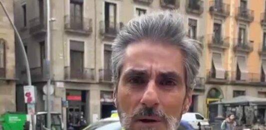 FOTOGRAFÍA. BARCELONA (REINO DE ESPAÑA), 28 DE ENERO DE 2025. El presidente del Grupo Municipal de VOX en el Ayuntamiento de Barcelona, Gonzalo de Oro-Pulido Plaza, ha celebrado el desalojo de la antigua Massana, "es esencial para empezar a recuperar el Raval, la Plaza de la Gardunya debe dejar de ser un foco de delincuencia, ocupación ilegal y narcotráfico". Lasvocesdelpueblo (Ñ Pueblo)