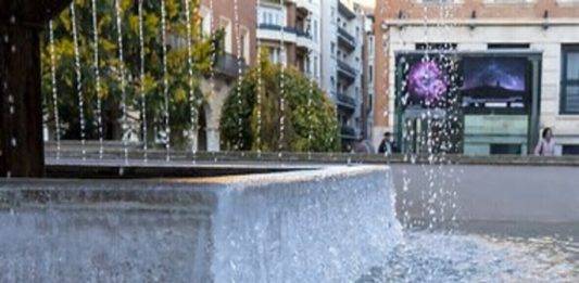 FOTOGRAFÍA. TERUEL (COMUNIDAD AUTÓNOMA DE ARAGÓN) REINO DE ESPAÑA, 15 DE ENERO DE 2025. Vista de una fuente congelada en la ciudad de Teruel, en la Comunidad Autónoma de Aragón (Reino de España), este miércoles, día 15 del año nuevo 2025. Efe