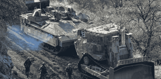 FOTOGRAFÍA. SUR DEL LÍBANO (LÍBANO), 11 DE ENERO DE 2025. En la imagen un efectivo de una Unidad de las Fuerzas de Defensa de Israel (FDI) del Tzáhal operando en el sur del Líbano contra el terrorismo islamista, antiIsrael y antiisraelí. Tzáhal/Lasvocesdelpueblo (Ñ Pueblo)