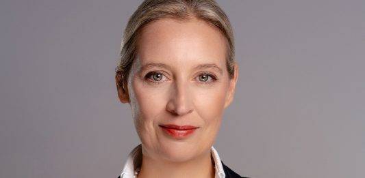 FOTOGRAFÍA. BERLÍN (ALEMANIA), 27 DE FEBRERO DE 2025. En la imagen la líder del partido político alemán Alternative für Deutschland -Alternativa por Alemania- (AFD), Alice Weidel. Lasvocesdelpueblo (Ñ Pueblo)