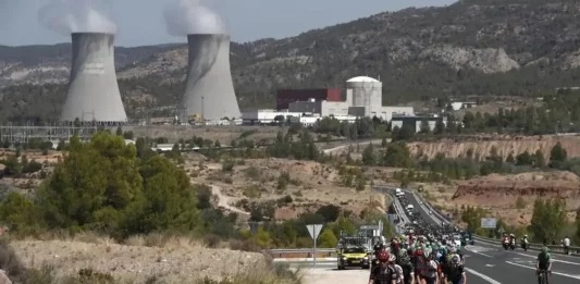 FOTOGRAFÍA. COFRENTES (COMUNIDAD VALENCIANA) REINO DE ESPAÑA, 08 DE SEPTIEMBRE DE 2016. Vista de la central nuclear de Cofrentes, municipio de la Comunidad Valenciana, en el Reino de España. Efe