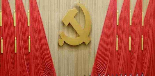 FOTOGRAFÍA. PEKÍN (CHINA), 16 DE OCTUBRE DE 2022. Vista general de la ceremonia de apertura del XX Congreso Nacional del Partido Comunista de China en el Gran Salón del Pueblo en Pekín, el 16 de octubre de 2022. Efe