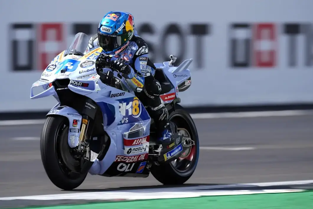 FOTOGRAFÍA. LONDRES (REINO UNIDO), 25 DE MAYO DE 2025. El piloto español Alex Márquez (Ducati) en el Gran Premio del Reino Unido de MotoGP. Efe